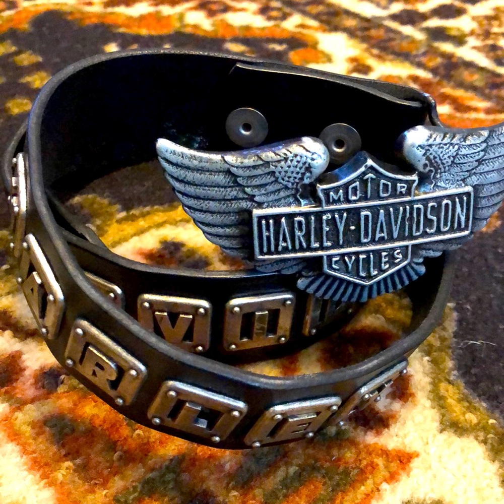 Harley Davidson Leather Belt